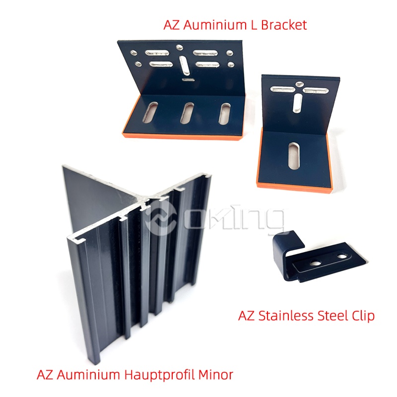 Propesyonal na Building Facade Installation System na may Nakatago/Nakalantad na Pag-aayos para sa Mga Terracotta Ceramic Panel