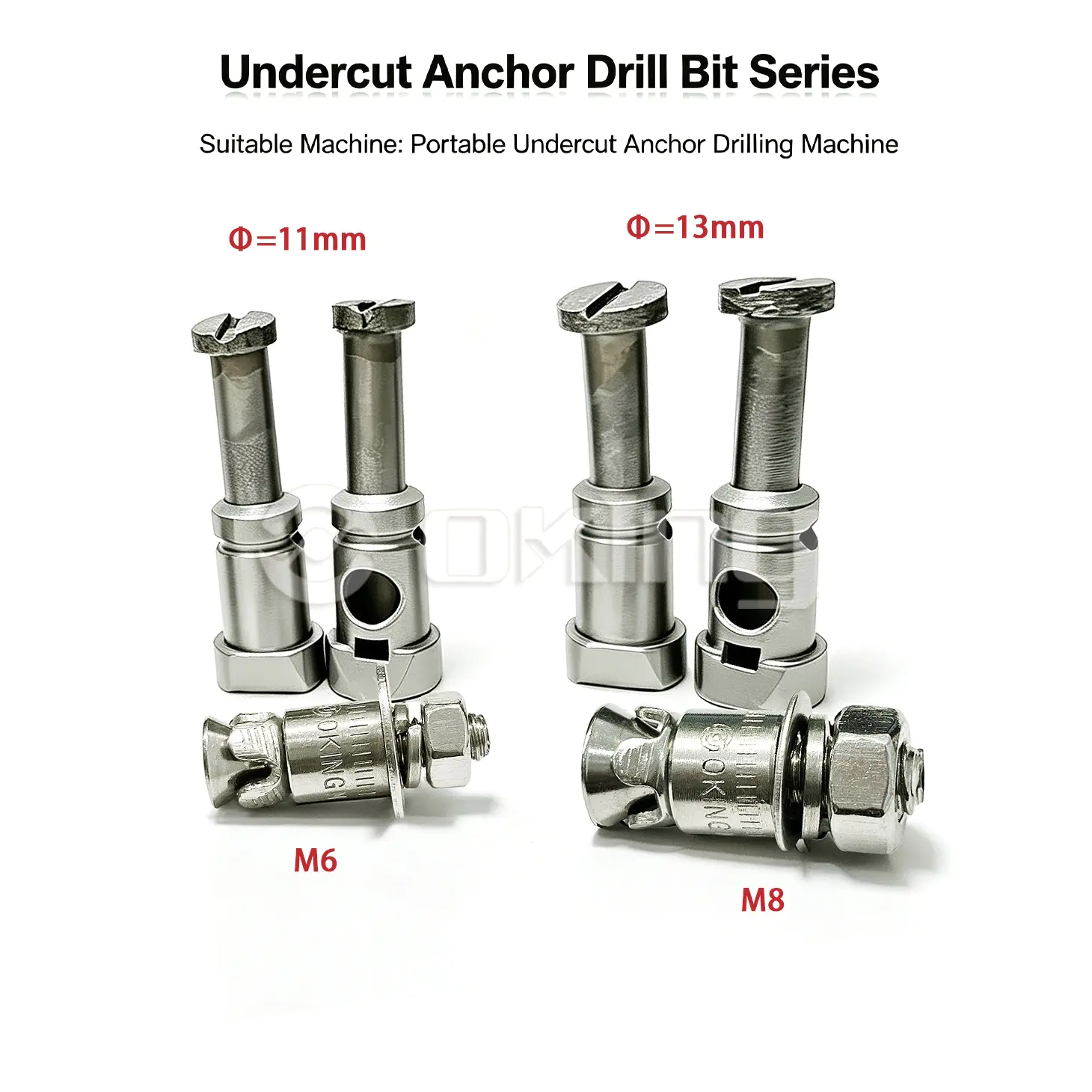 HOT Undercut Carbide Twist Drill Bit 11mm/13mm para sa Masonry Drilling Thin Stone Ceramic Tile Marble Granite Facade Dry